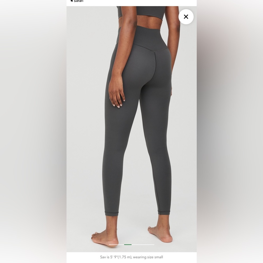 OFFLINE By Aerie Real Me High Waisted Crossover Legging‎ BLUE -large - Picture 3 of 16